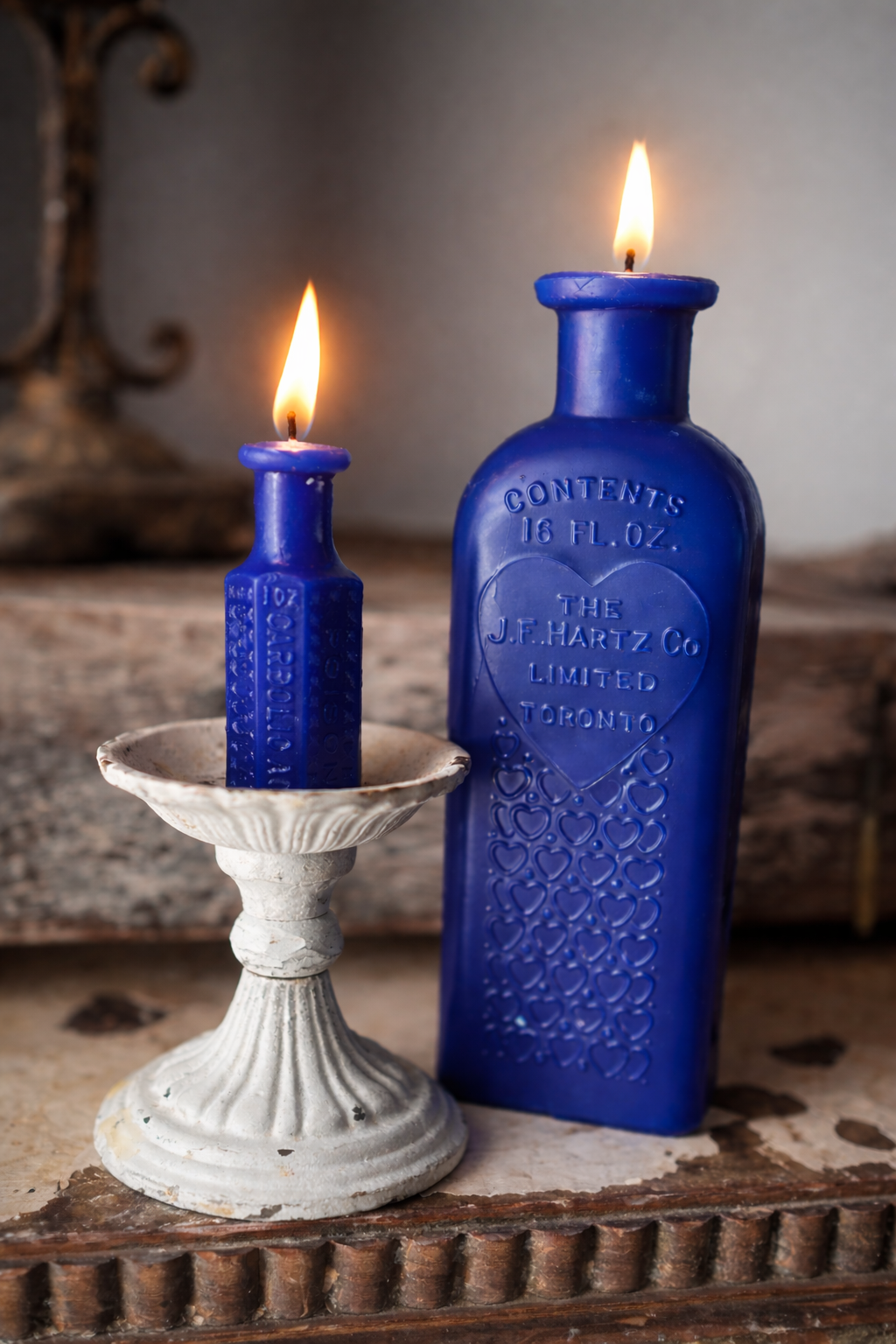 JF Hartz Poison Bottle / Coffin Poison Circa Candles