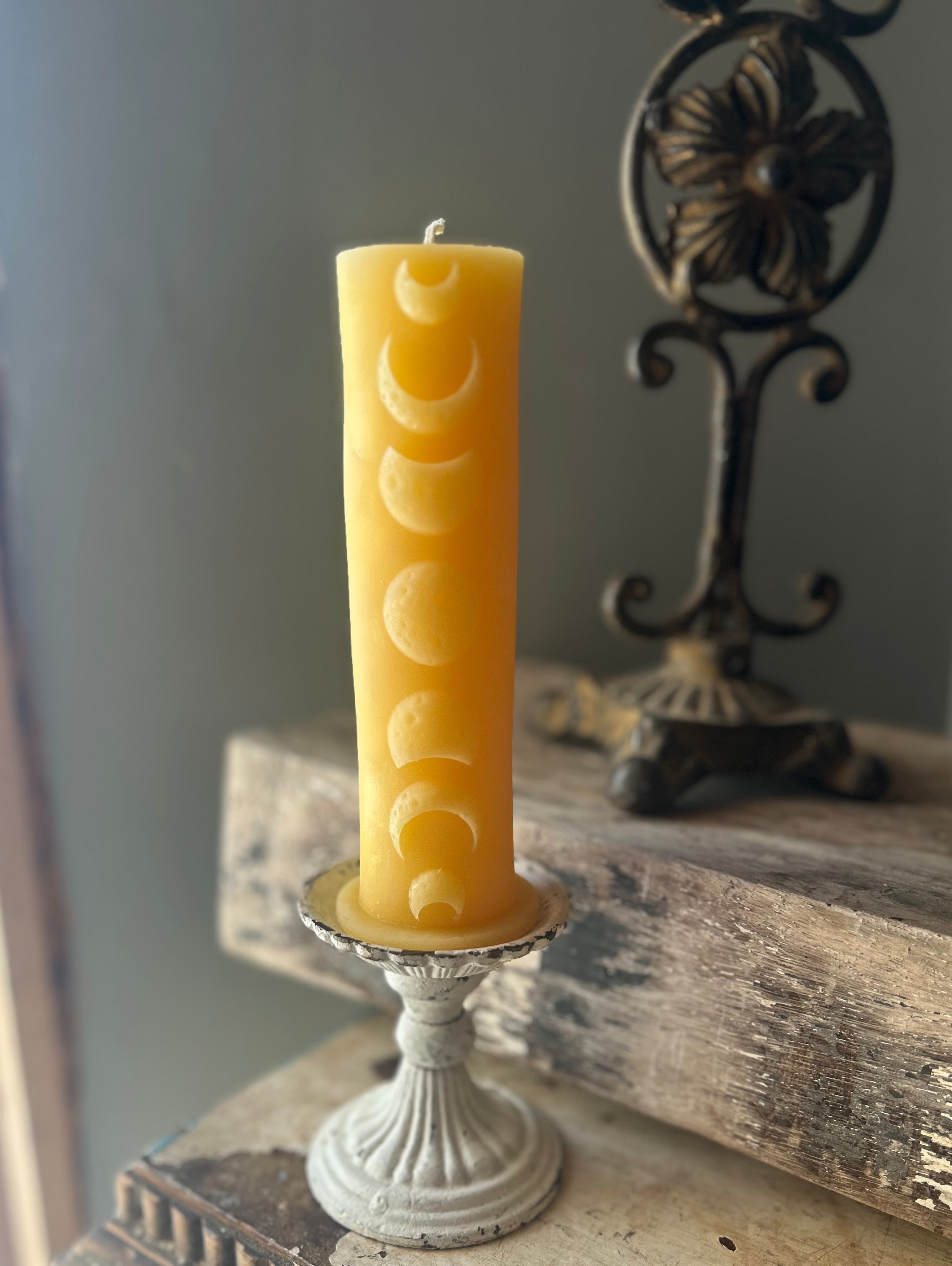 Celestial Beeswax Candle Set