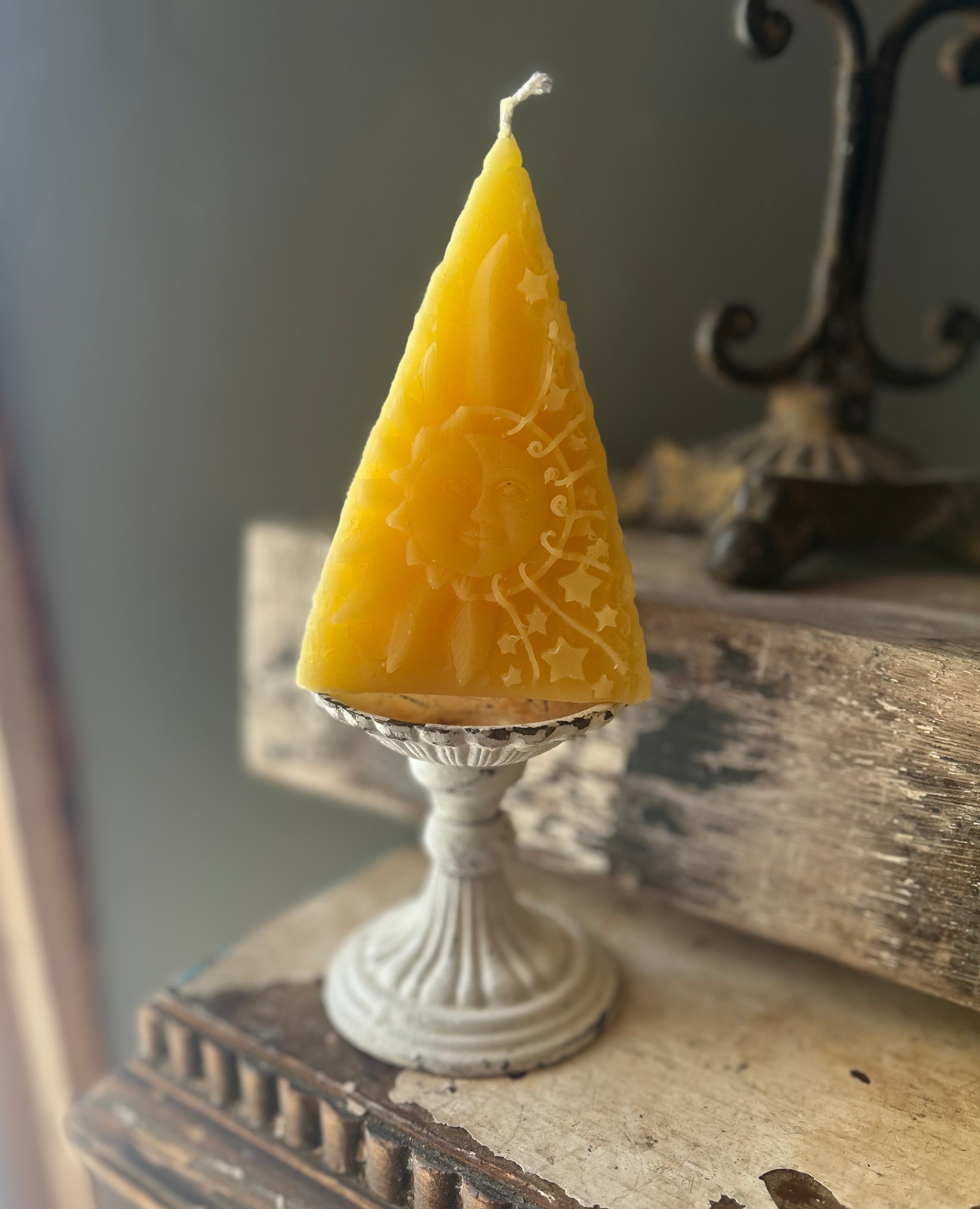 Celestial Beeswax Candle Set