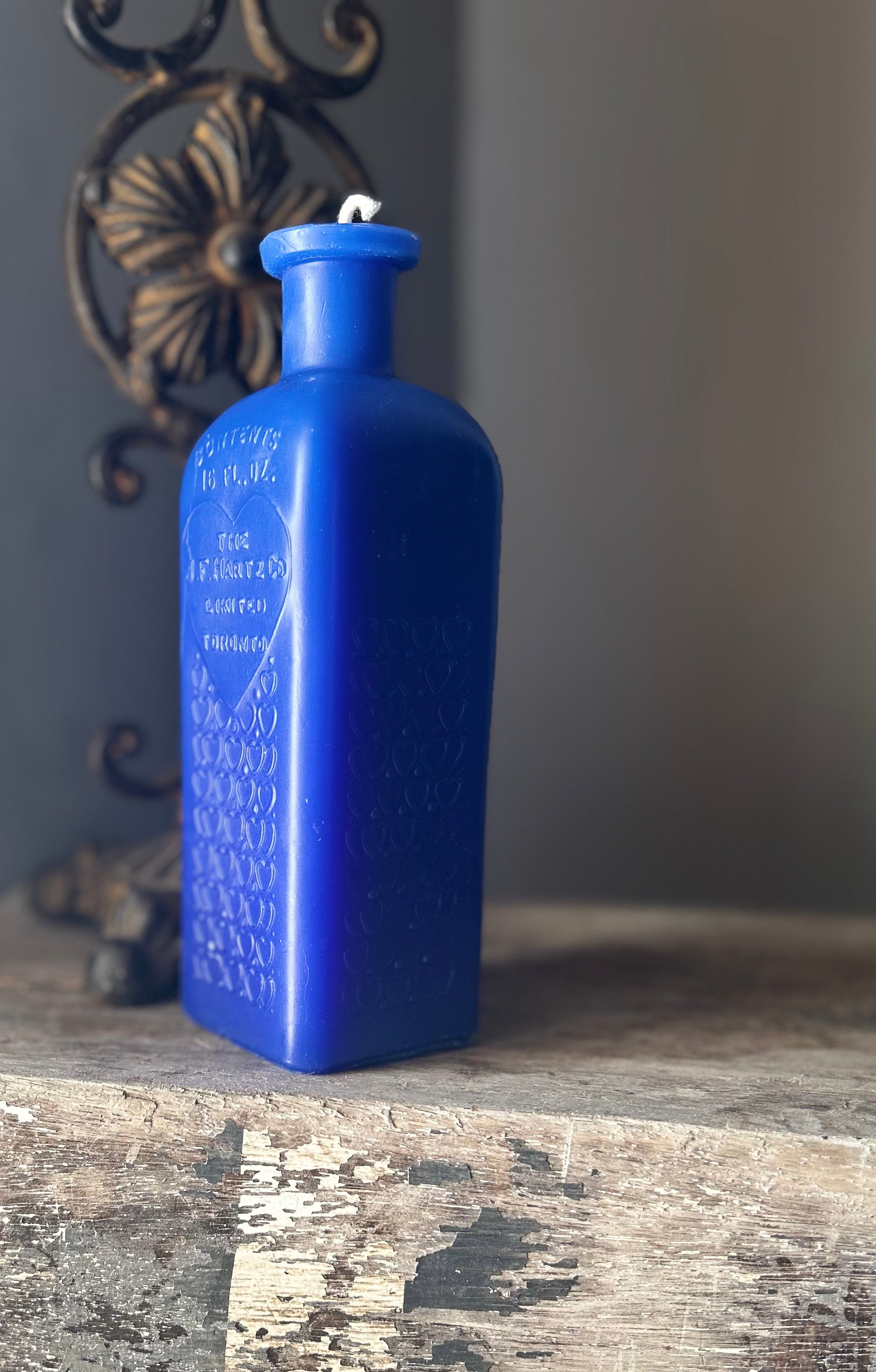 JF Hartz Poison Bottle / Coffin Poison Circa Candles