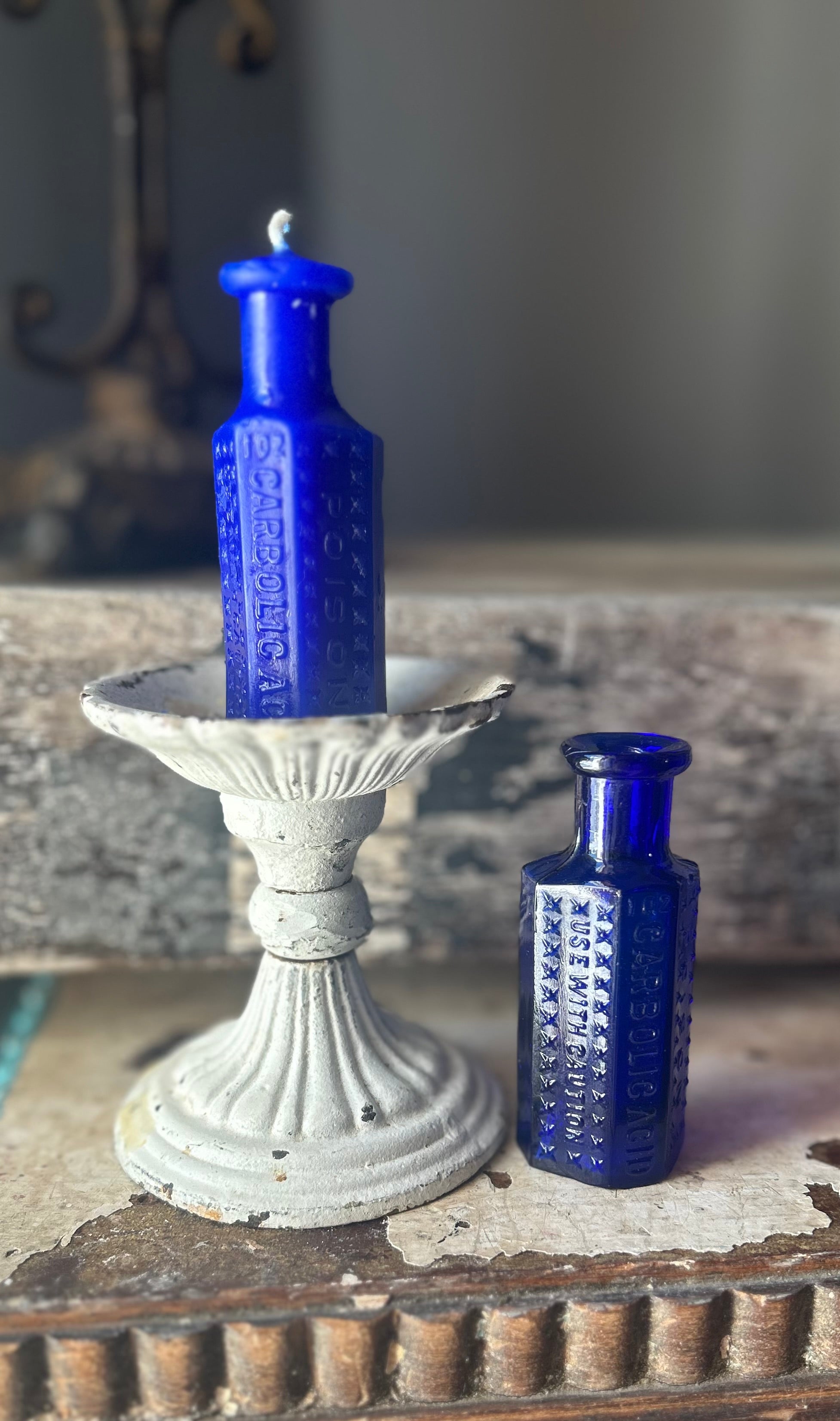 JF Hartz Poison Bottle / Coffin Poison Circa Candles