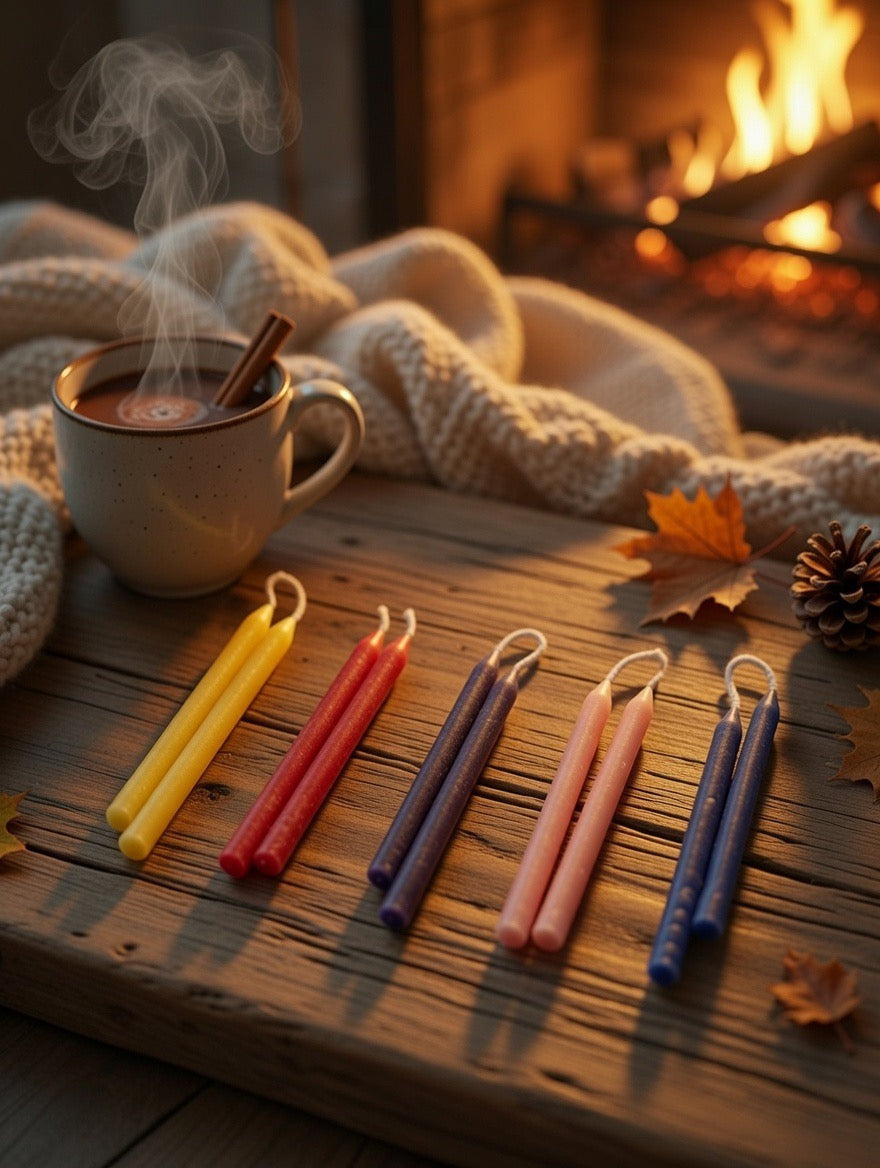 3" Birthday Candles package of 20 - 10 pairs