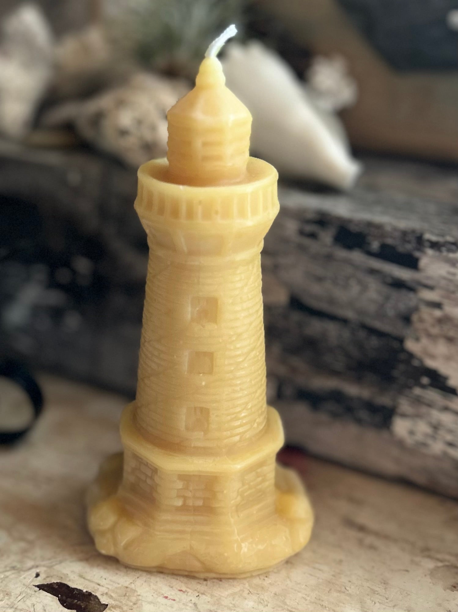 Lighthouse Beeswax Candle - Pioneer Spirit