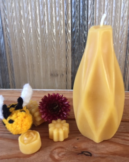 Diamond Pillar Candle - Pioneer Spirit