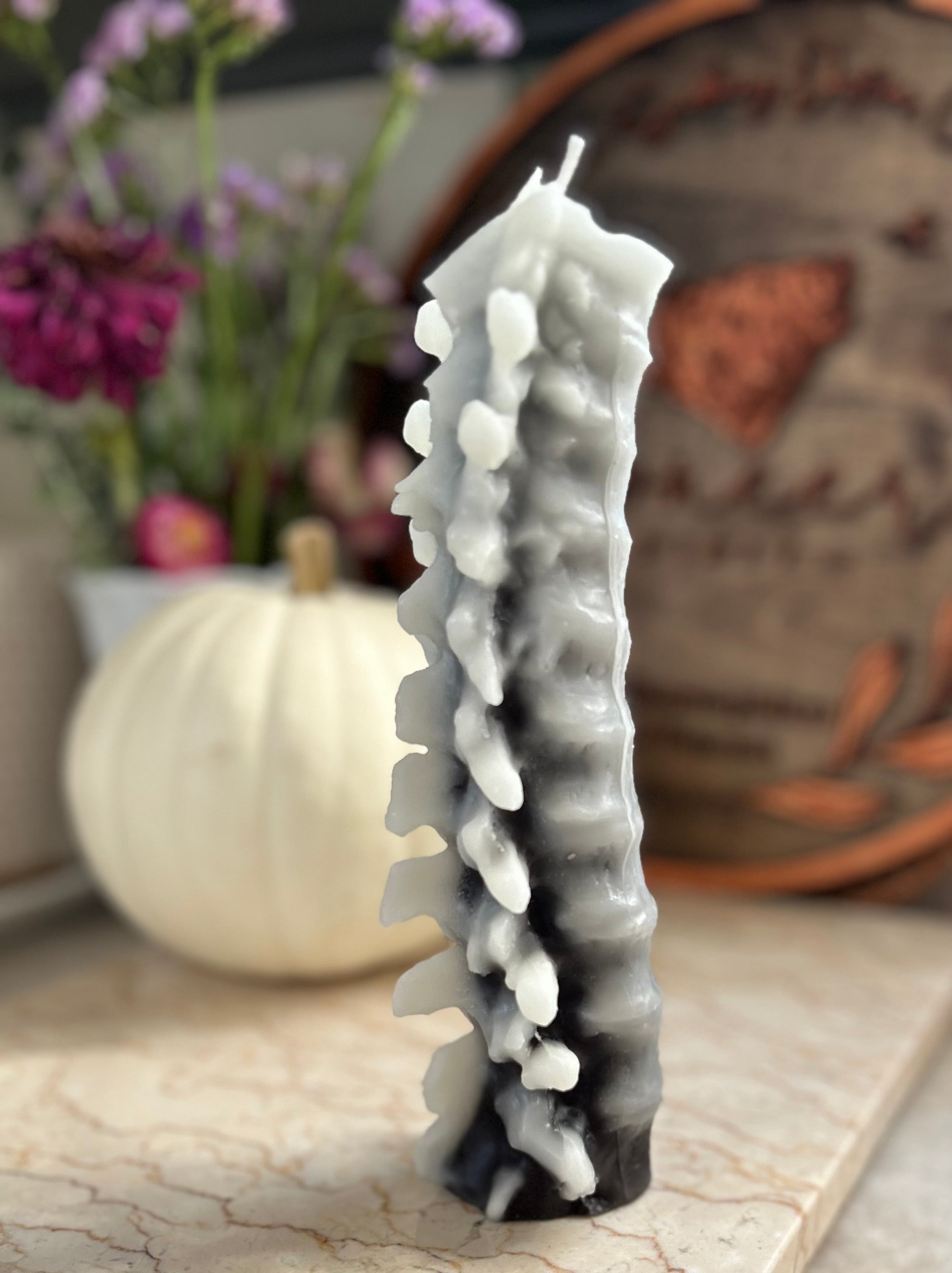 Pure Beeswax Human Spine Candle - Pioneer Spirit