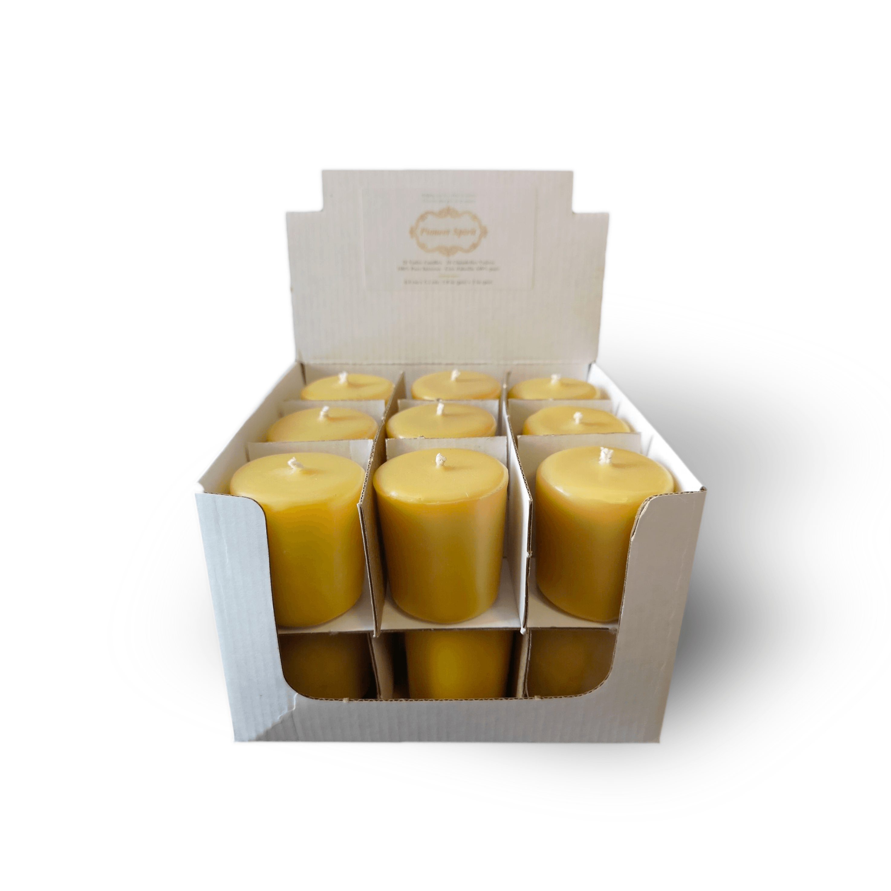 Pure Beeswax Standard Votives - Pioneer Spirit
