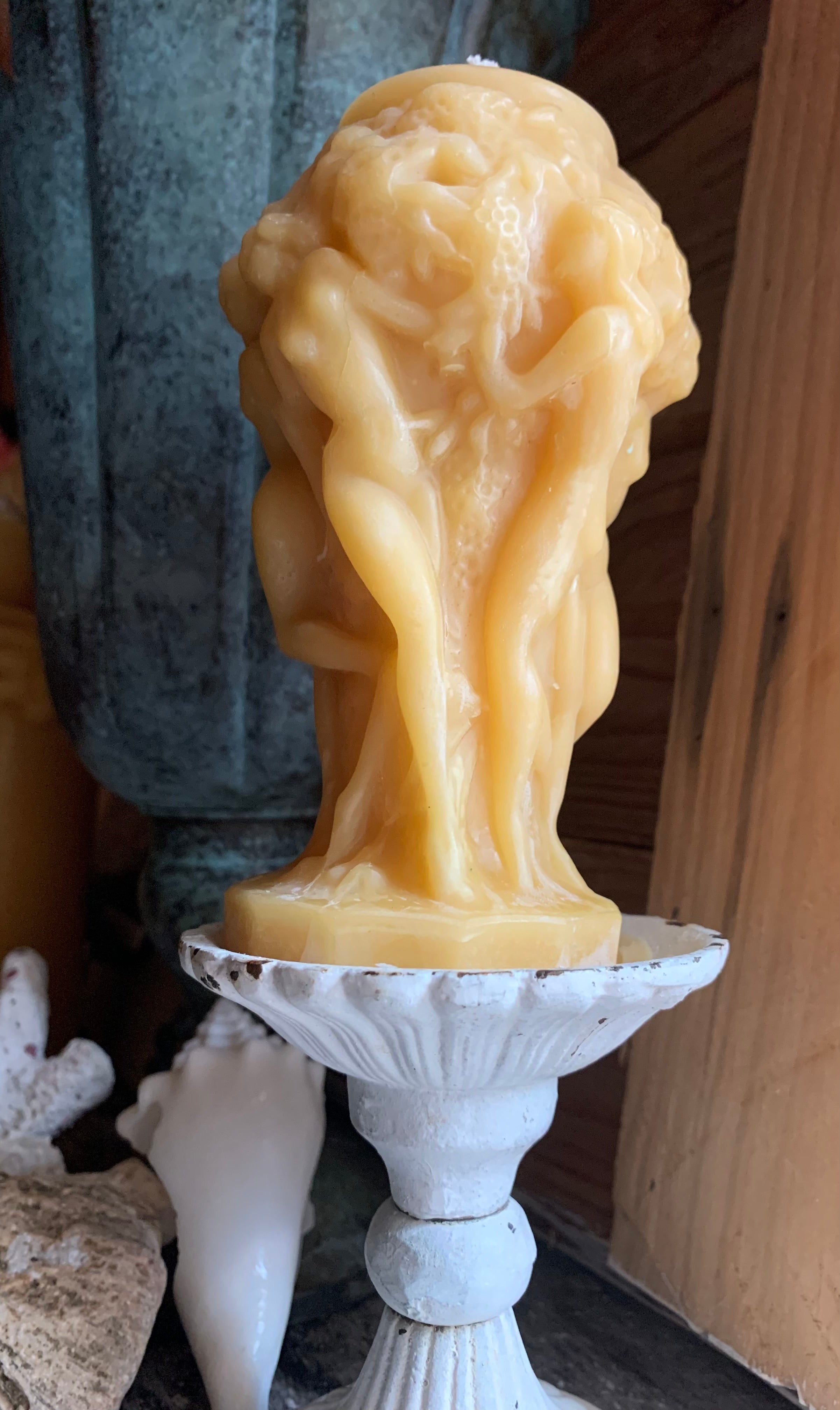 The Coven "a gathering of witches" Beeswax Canadle - Pioneer Spirit