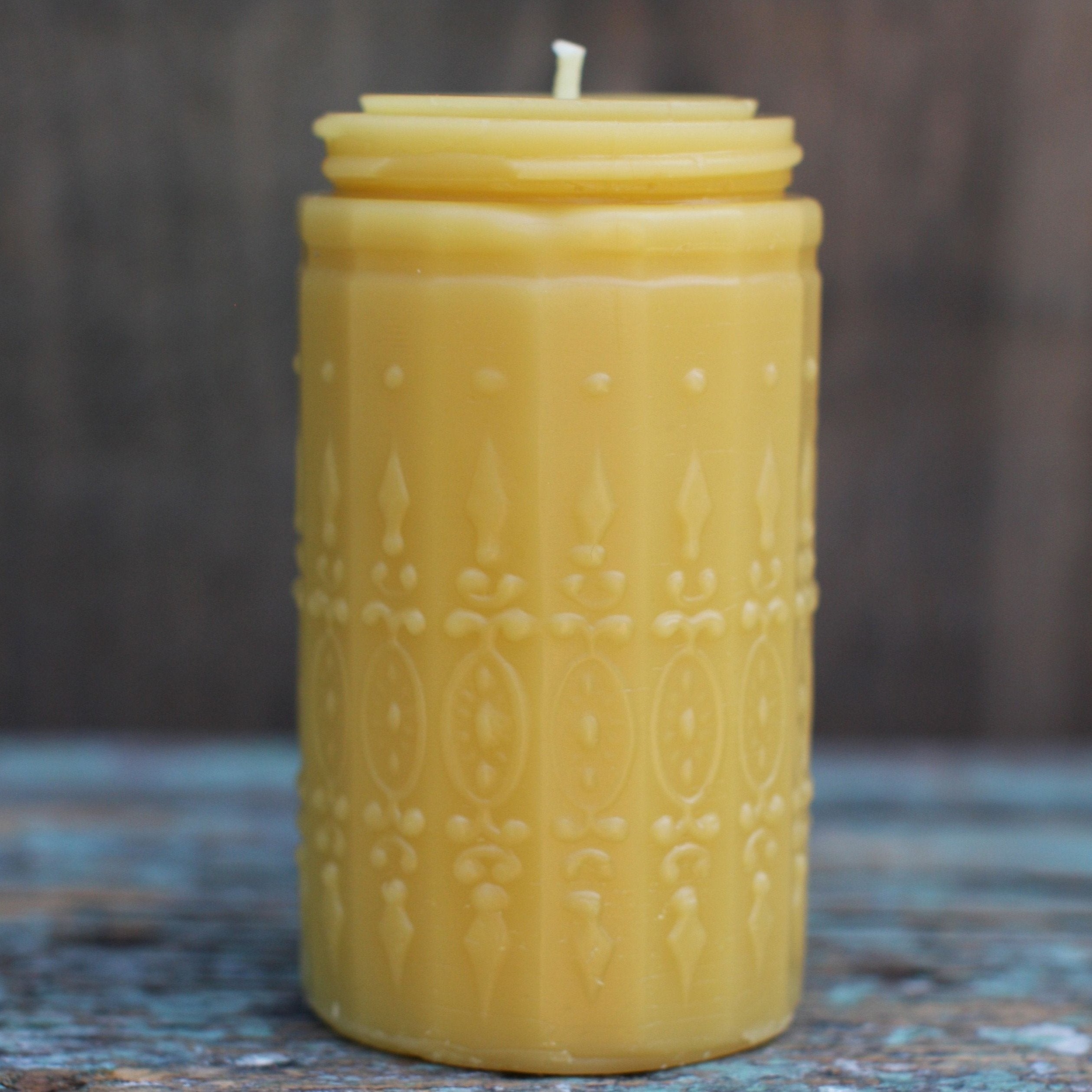 Victorian Pillar Candle - Pioneer Spirit
